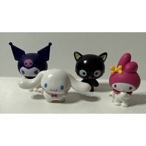 Hello Kitty & Friends Salty Snacks Miniature Figures 2024 Jazwares LOT  4pc LOOK